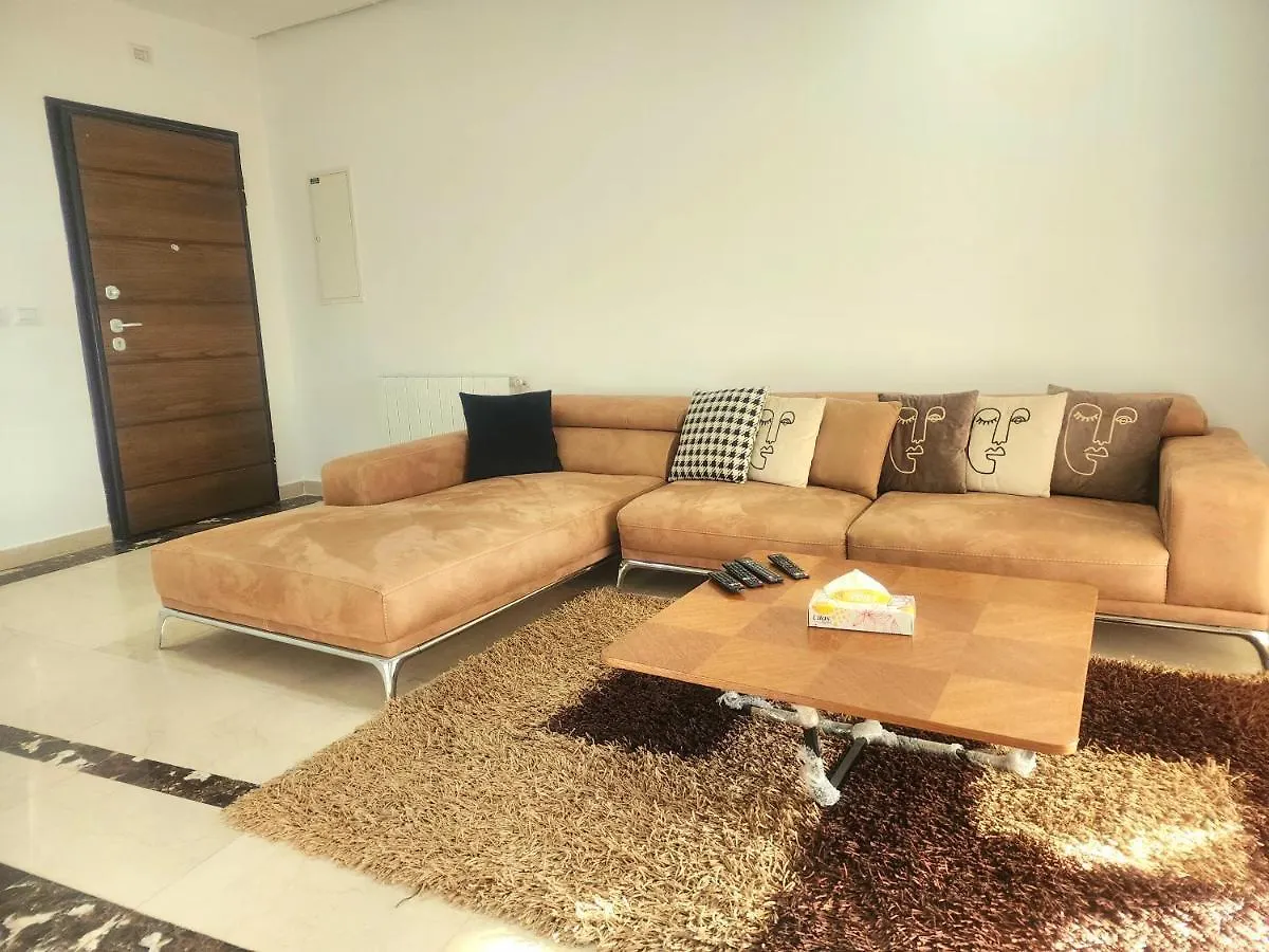Apartament Accueillant S+1 Jardin De Carthage Tunis Tunezja